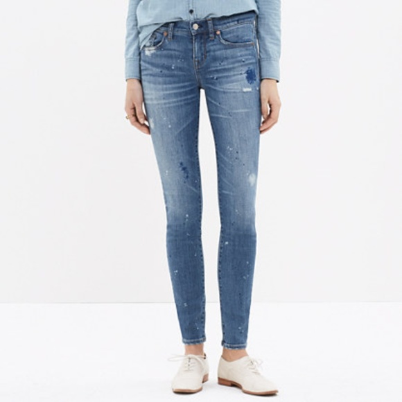 Madewell Denim - Madewell skinny skinny jeans: painter edition